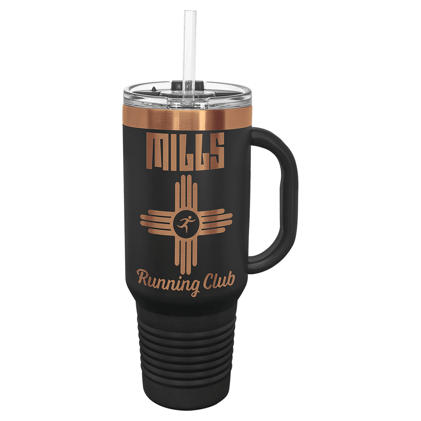 Limited Edition - 40oz Travel Mug Black with Gold Engraving