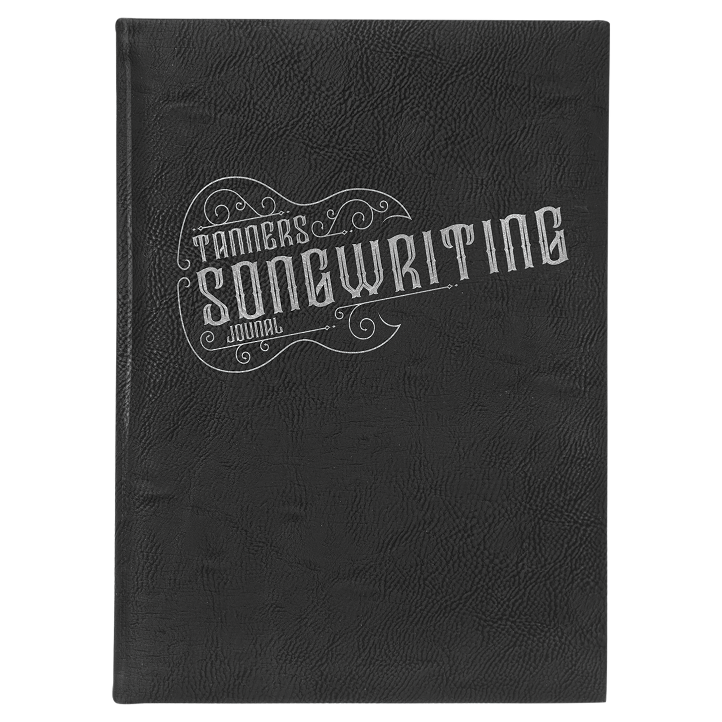 Journals - Black with Silver Engraving