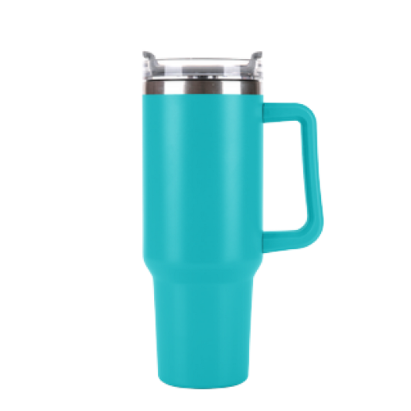 40oz Travel Mug with Handle & Straw - Dark Teal