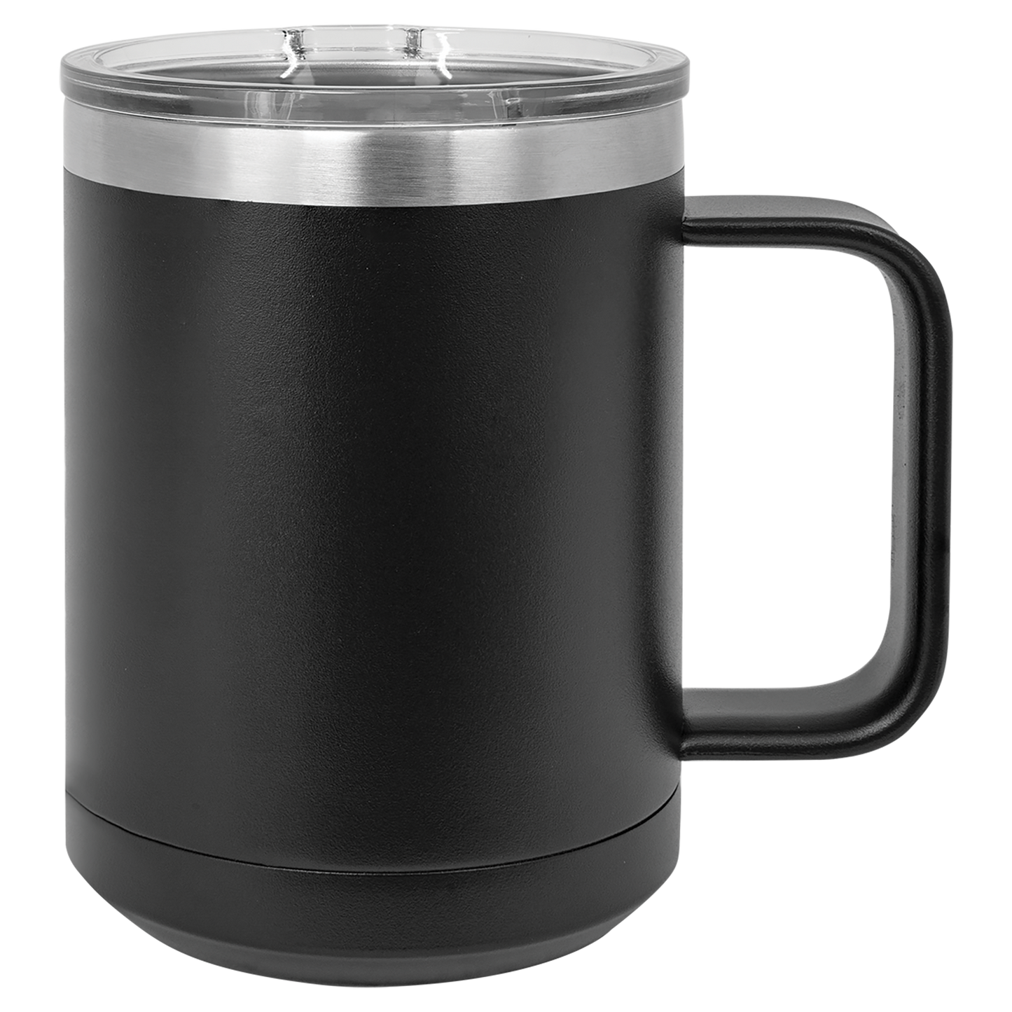 15oz Slide Lid Coffee Mug - Black