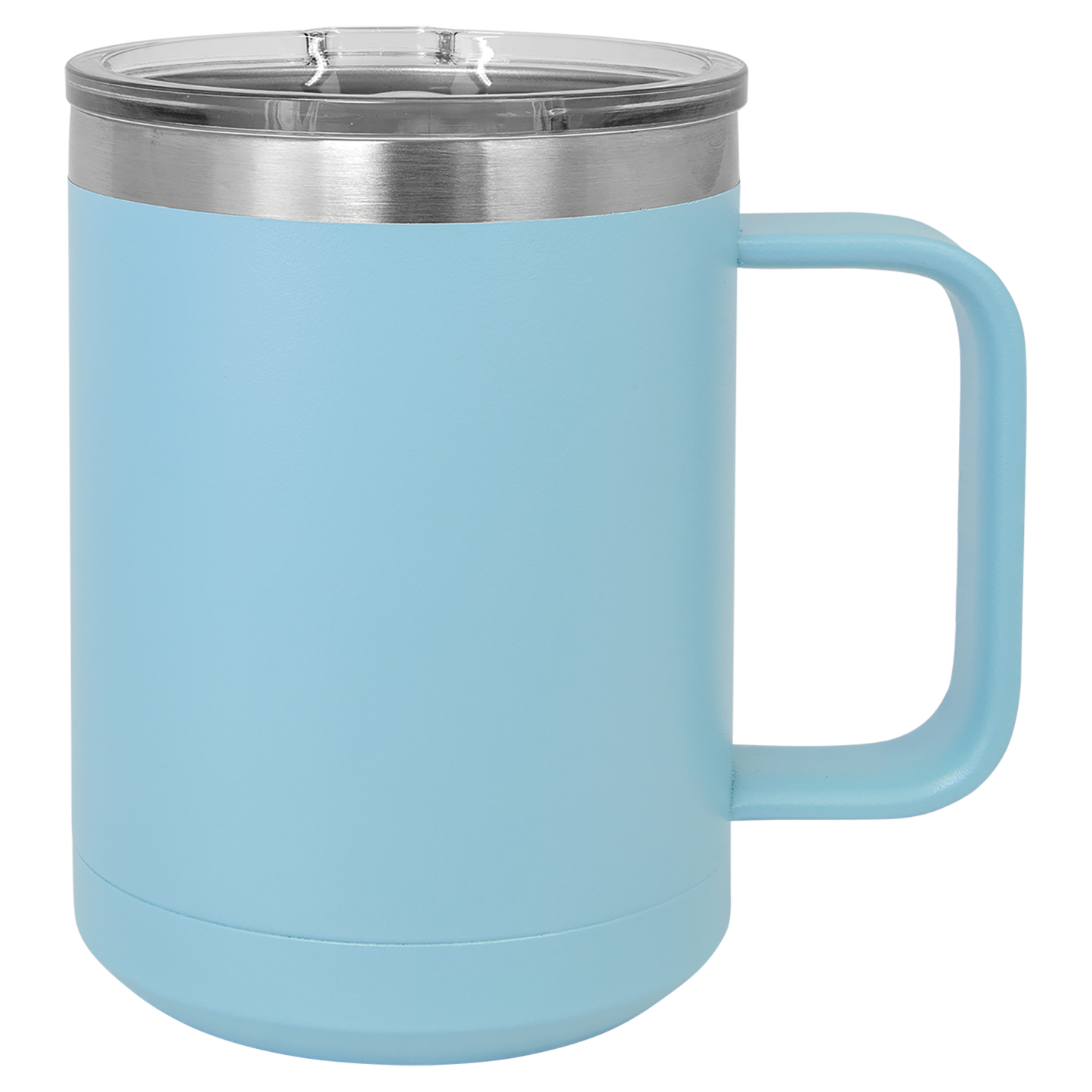 15oz Slide Lid Coffee Mug - Light Blue