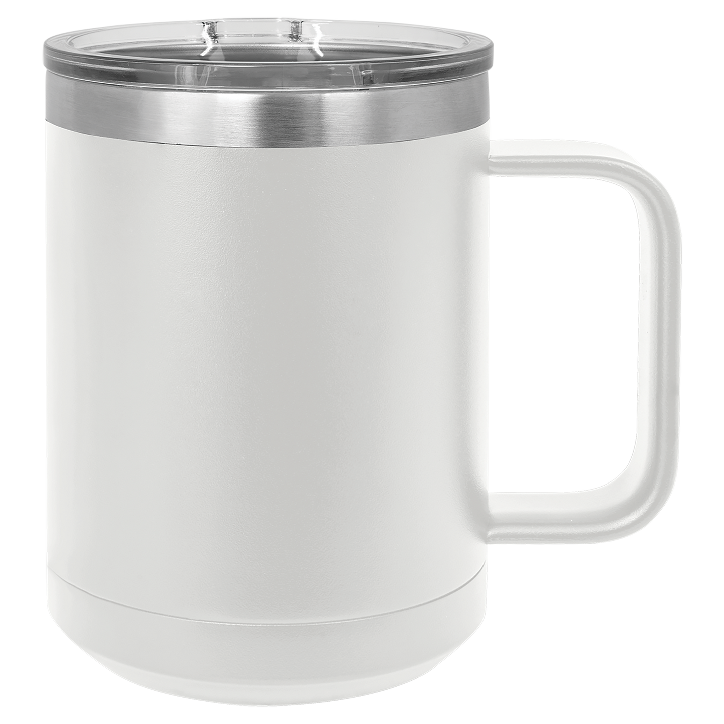 15oz Slide Lid Coffee Mug - White