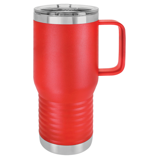 20oz Slide Lid Travel Mug - Red
