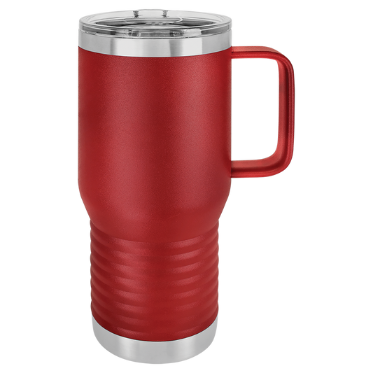20oz Slide Lid Travel Mug - Maroon