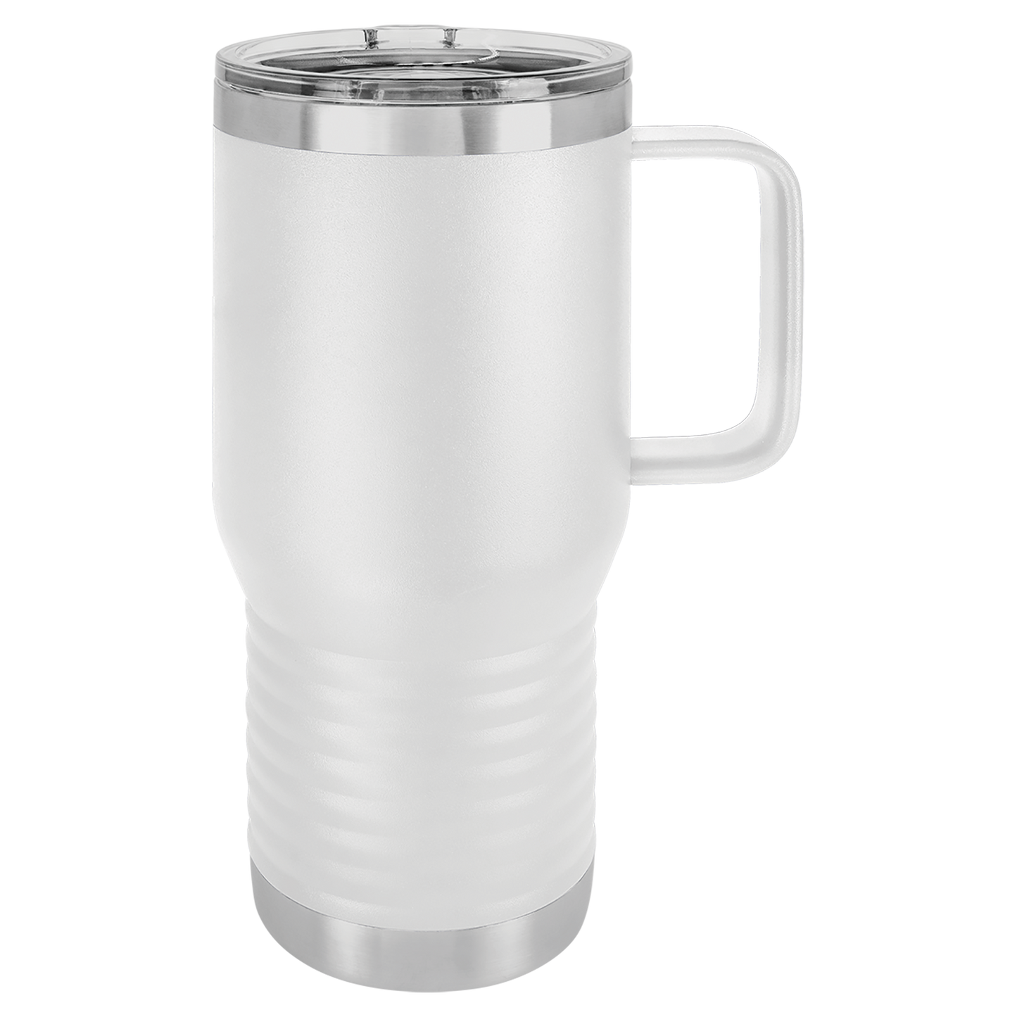 20oz Slide Lid Travel Mug - White