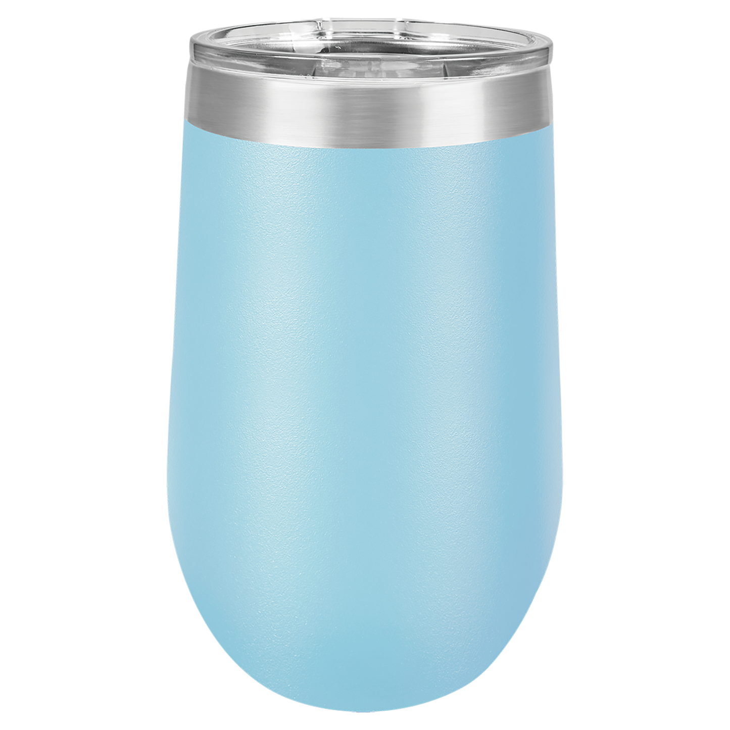 16oz Stemless Tumbler - Light Blue