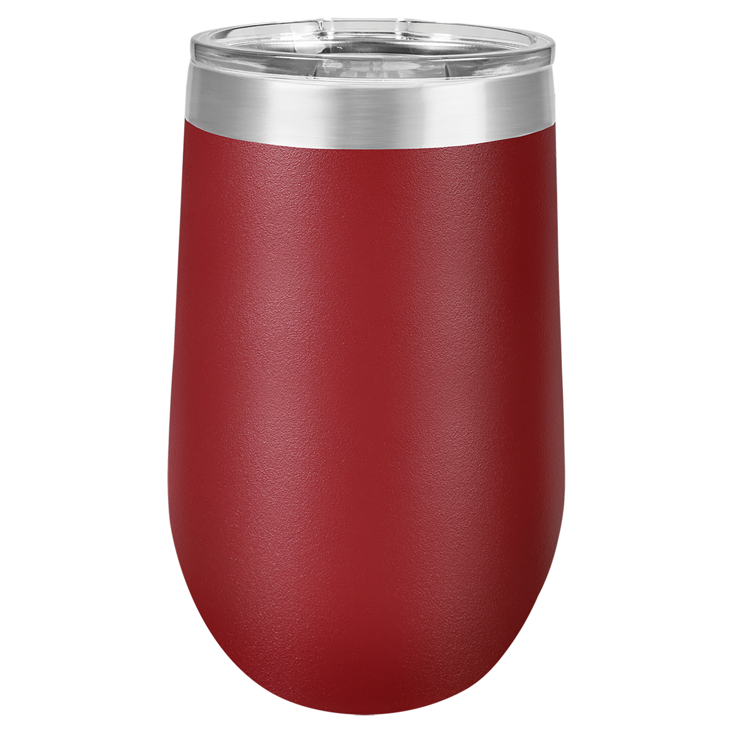 16oz Stemless Tumbler - Maroon