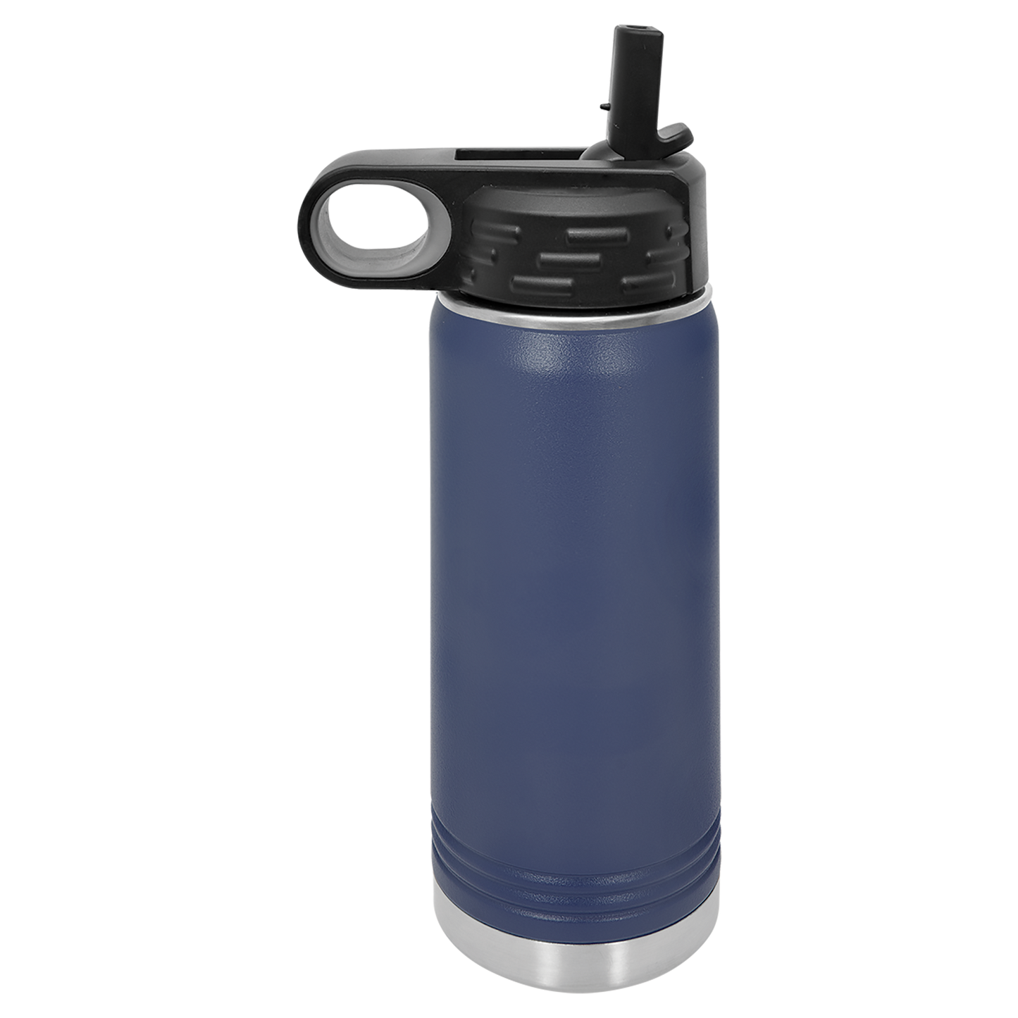 20oz Bottle with Flex Straw Lid - Navy