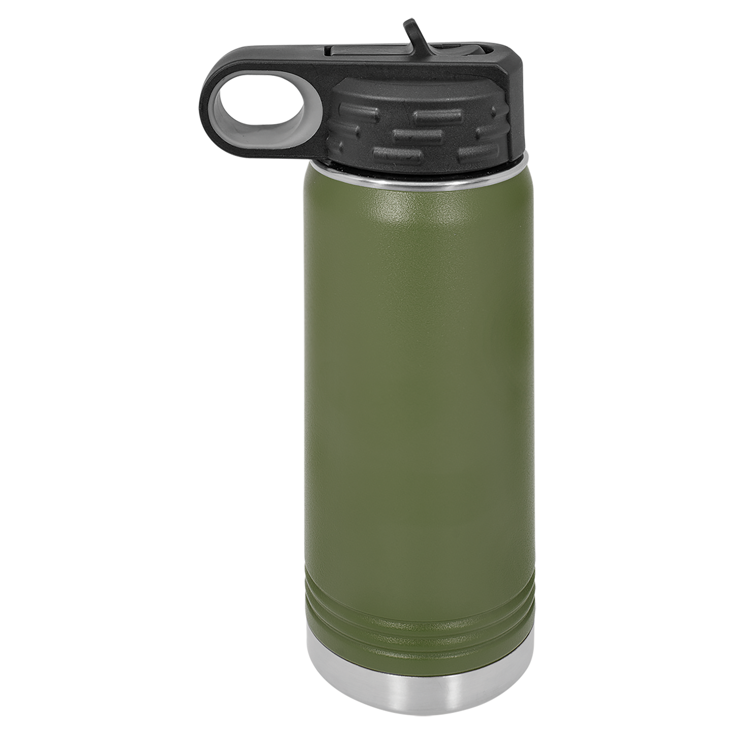 20oz Bottle with Flex Straw Lid - Military