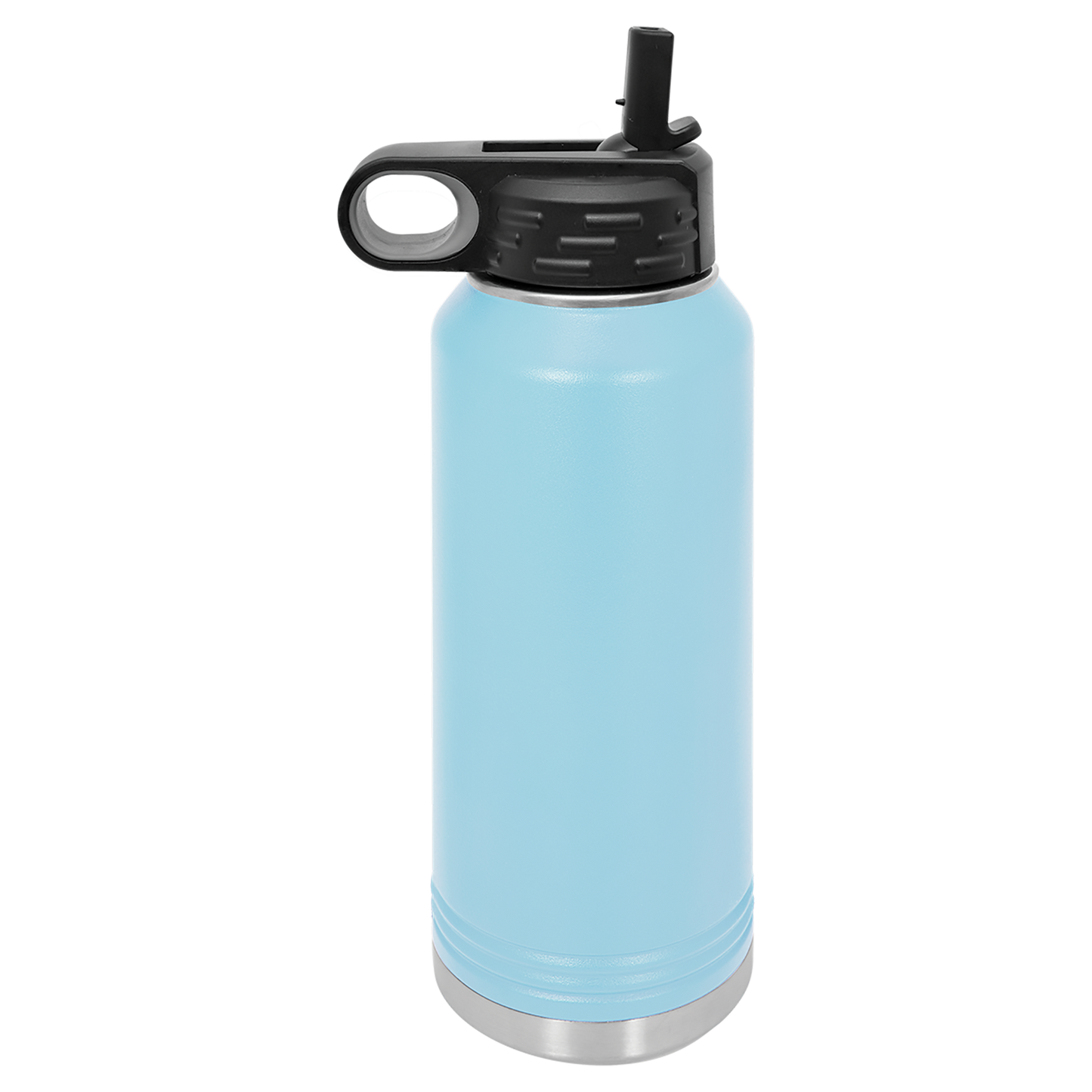 32oz Bottle with Flex Straw Lid - Light Blue