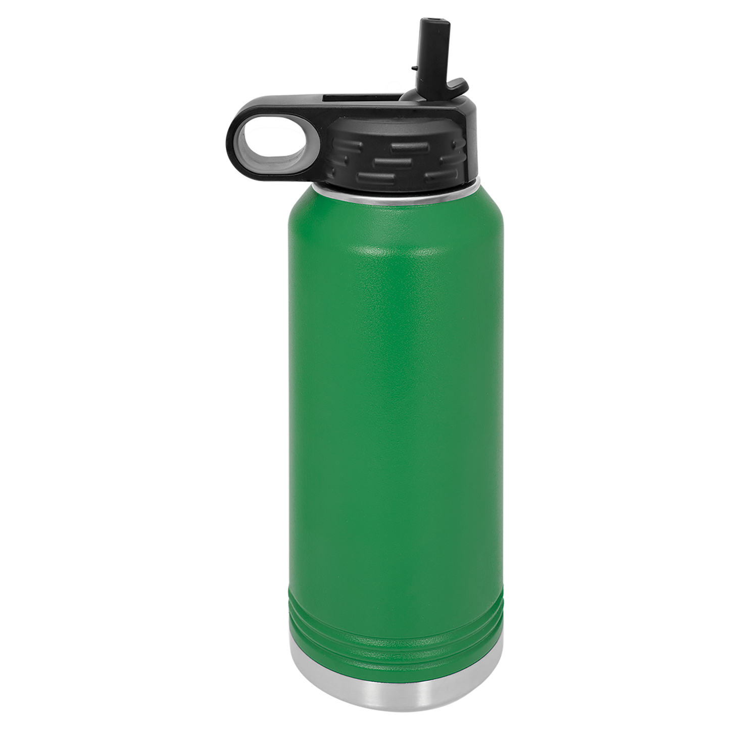 32oz Bottle with Flex Straw Lid - Evergreen