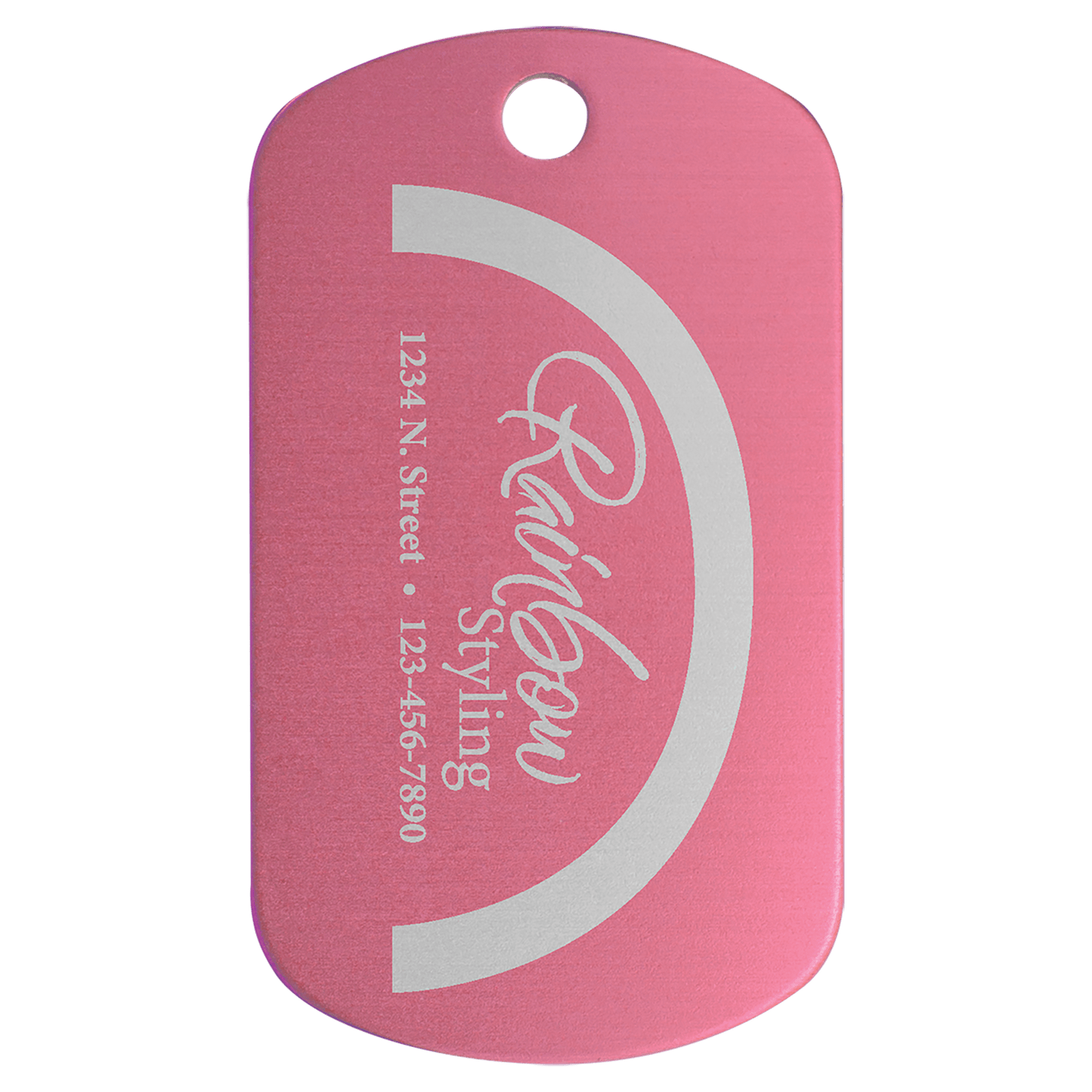 Dog Tags - Pink