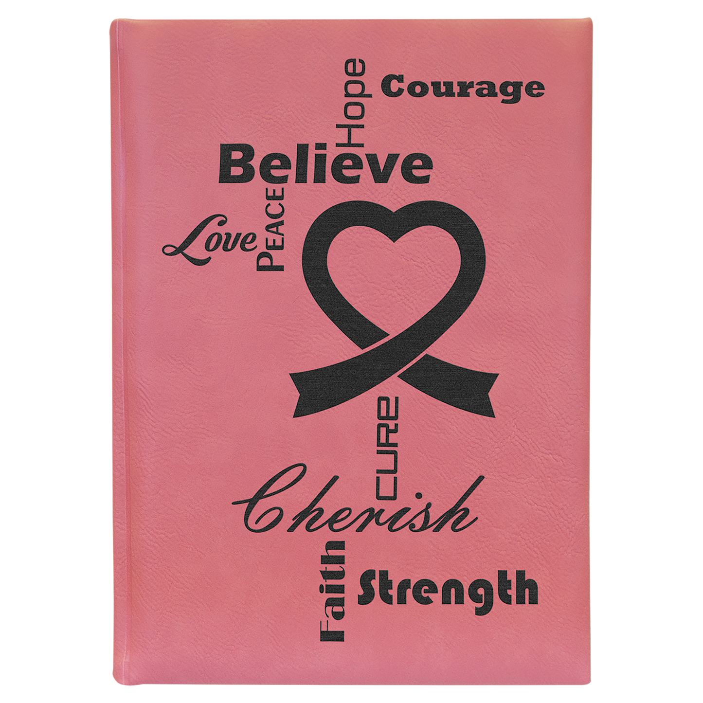 Journals - Pink with Black Engraving