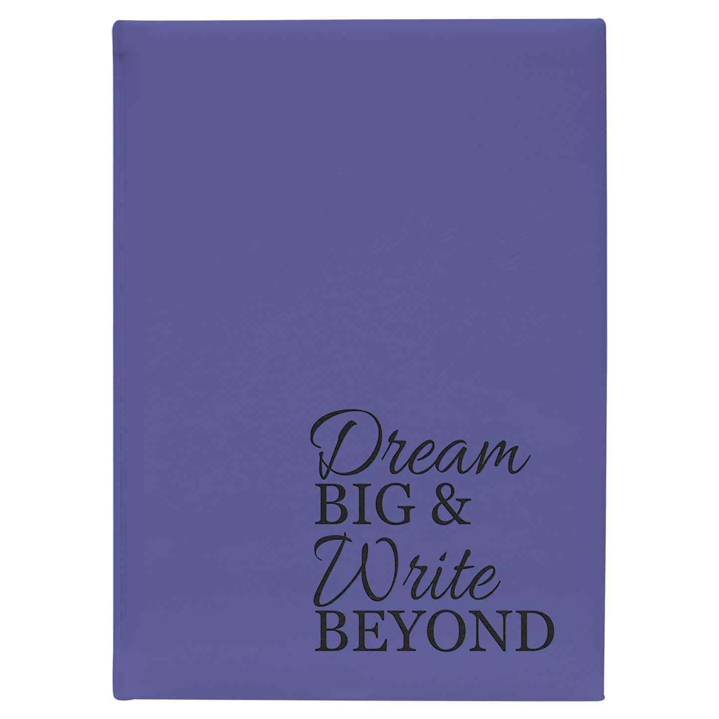 Journals - Purple with Black Engraving