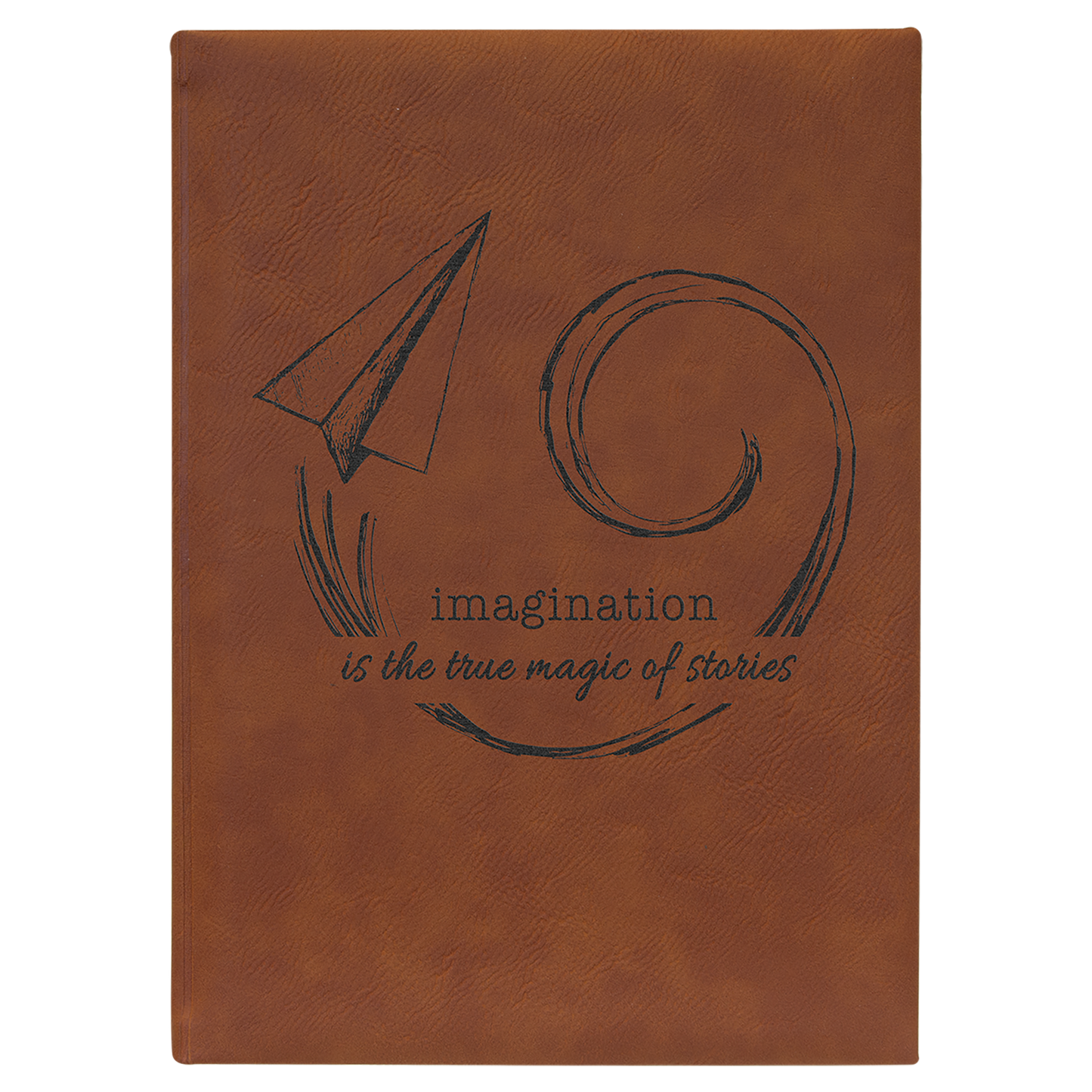Journals - Rawhide with Black Engraving