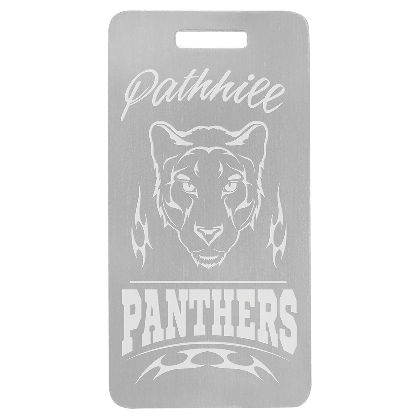 Luggage Tag - Silver