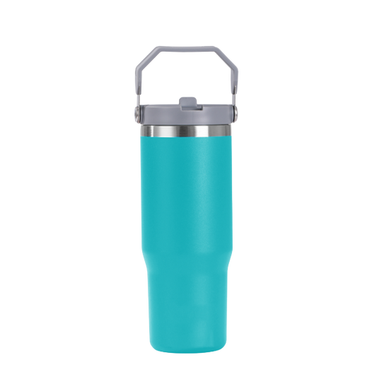 30oz Tumbler with Handle - Dark Teal