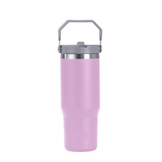 30oz Tumbler with Handle - Lavender