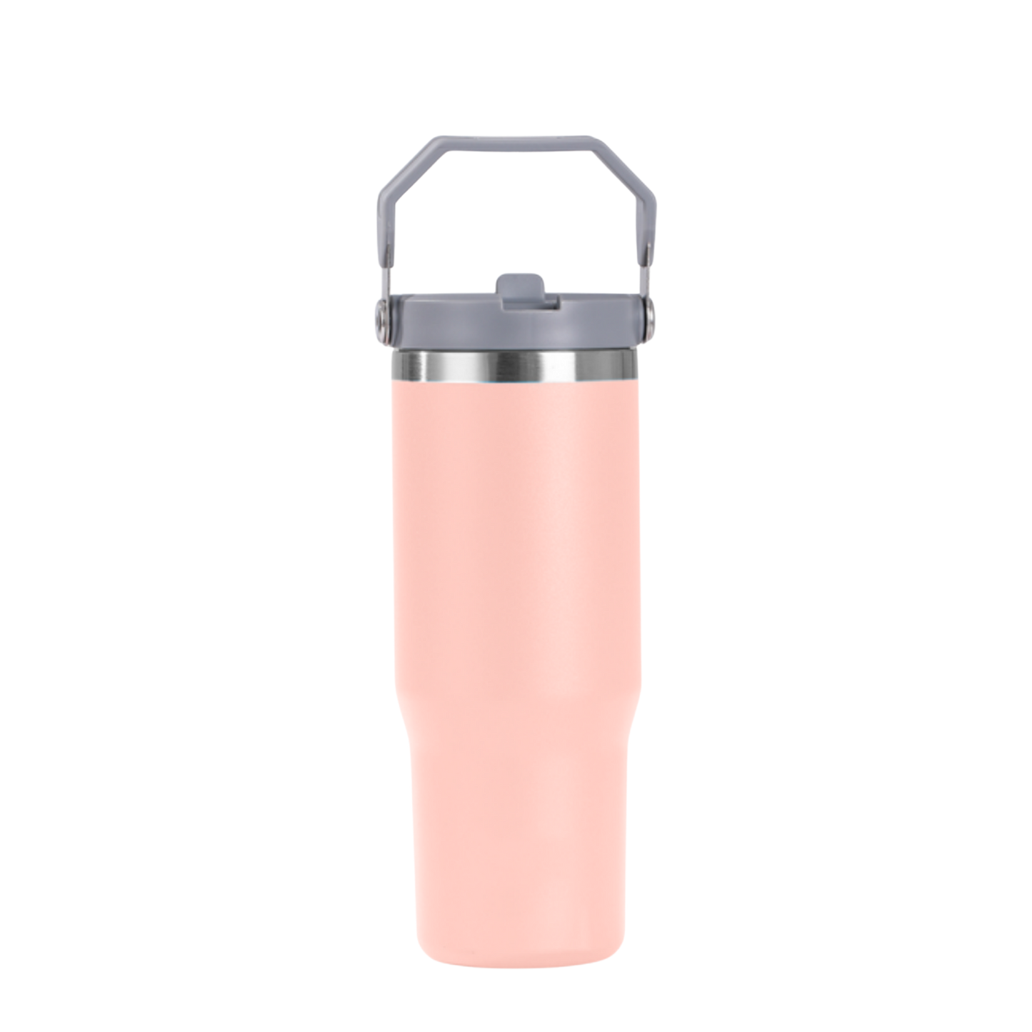 30oz Tumbler with Handle - Rose