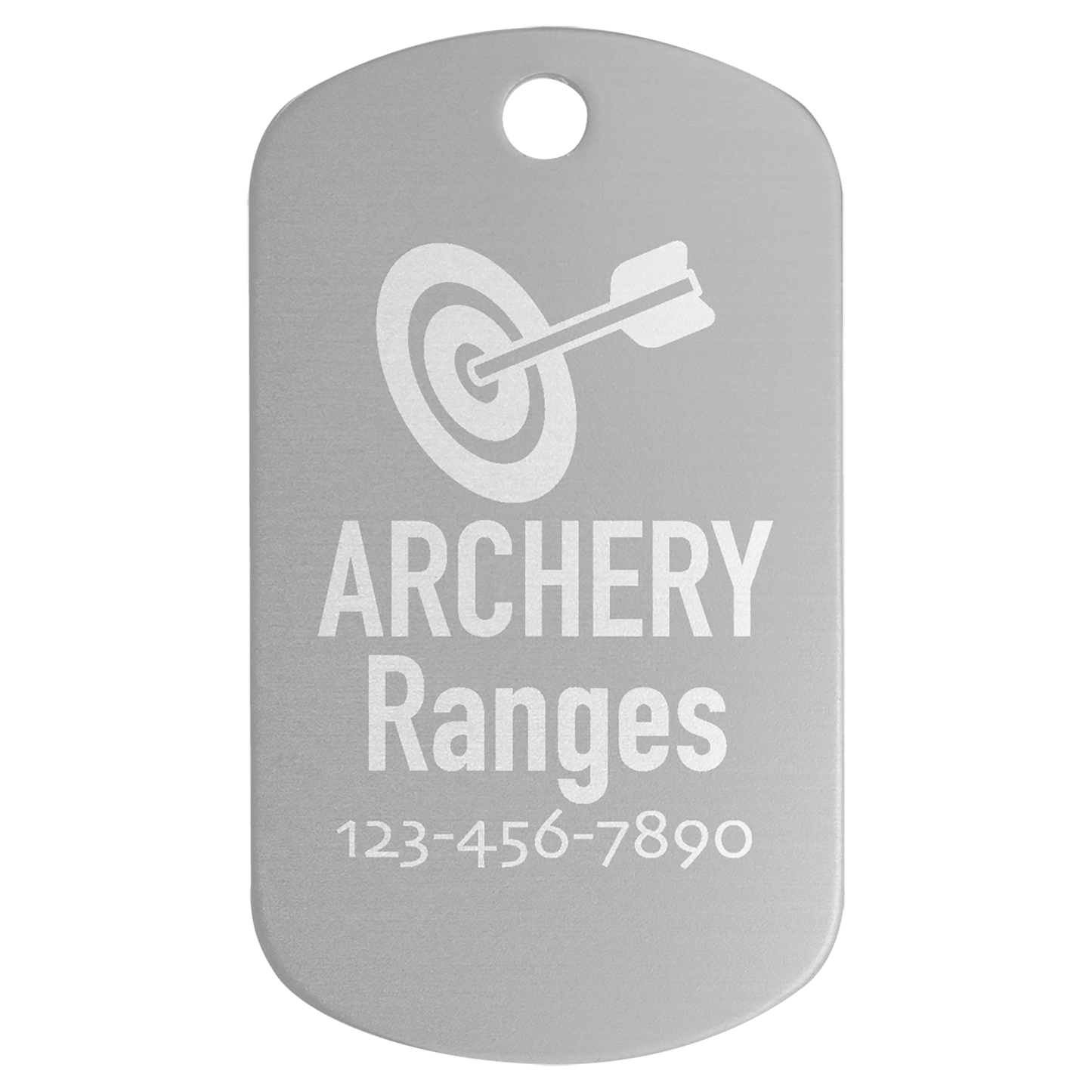 Dog Tag - Silver